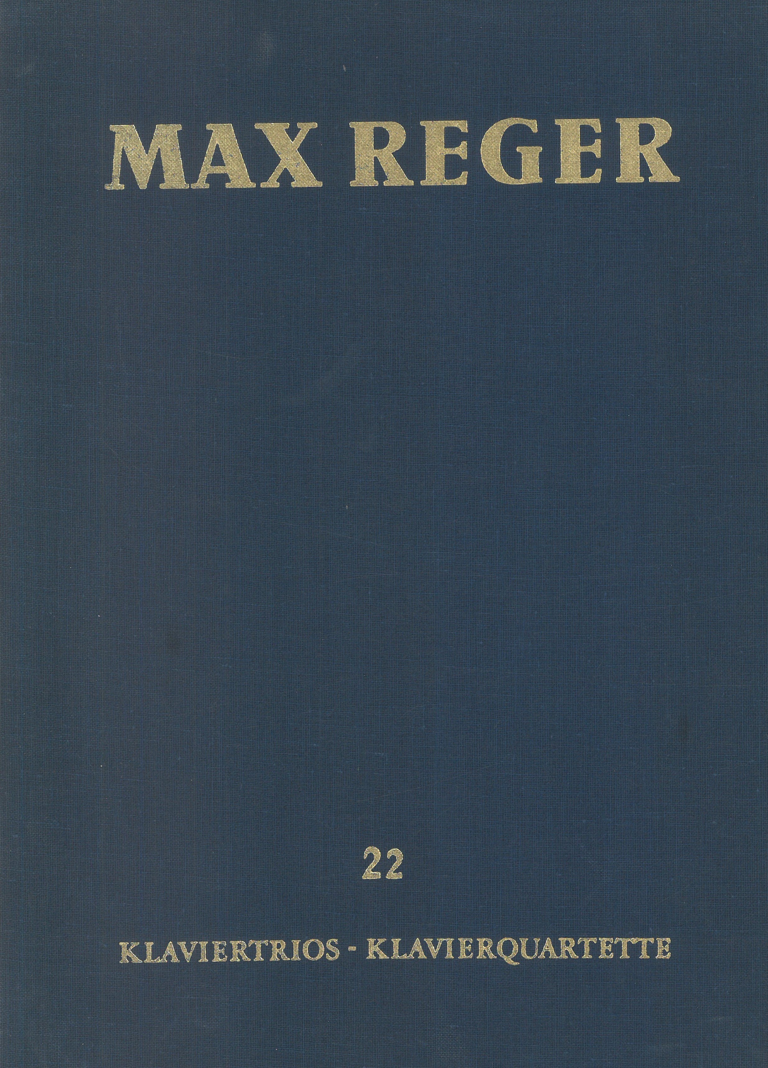 Max Reger – Breitkopf US
