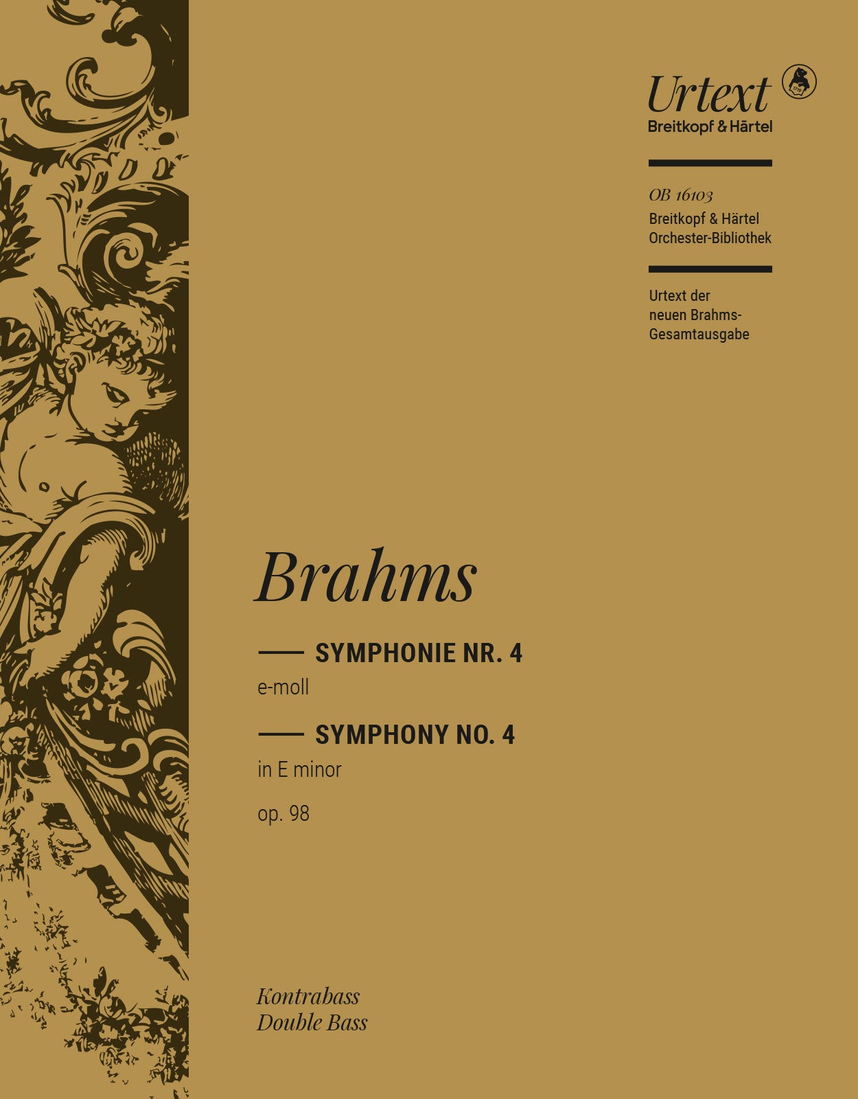 Brahms: Symphony No. 4 in E Minor, Op. 98 – Breitkopf US
