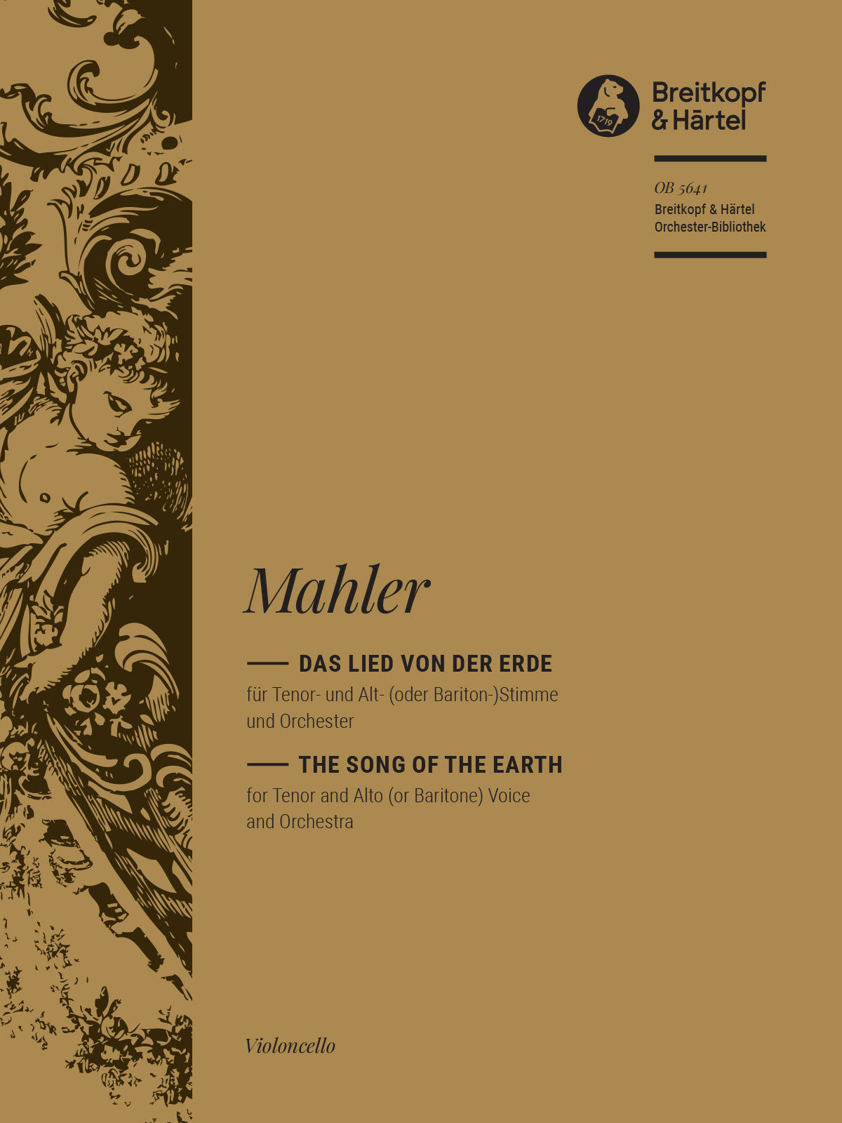 Mahler: Das Lied von der Erde – Breitkopf US