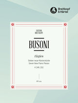 Busoni: Elegien, BV 249 & Berceuse, BV 252