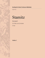 Stamitz: Flute Concerto in D Major