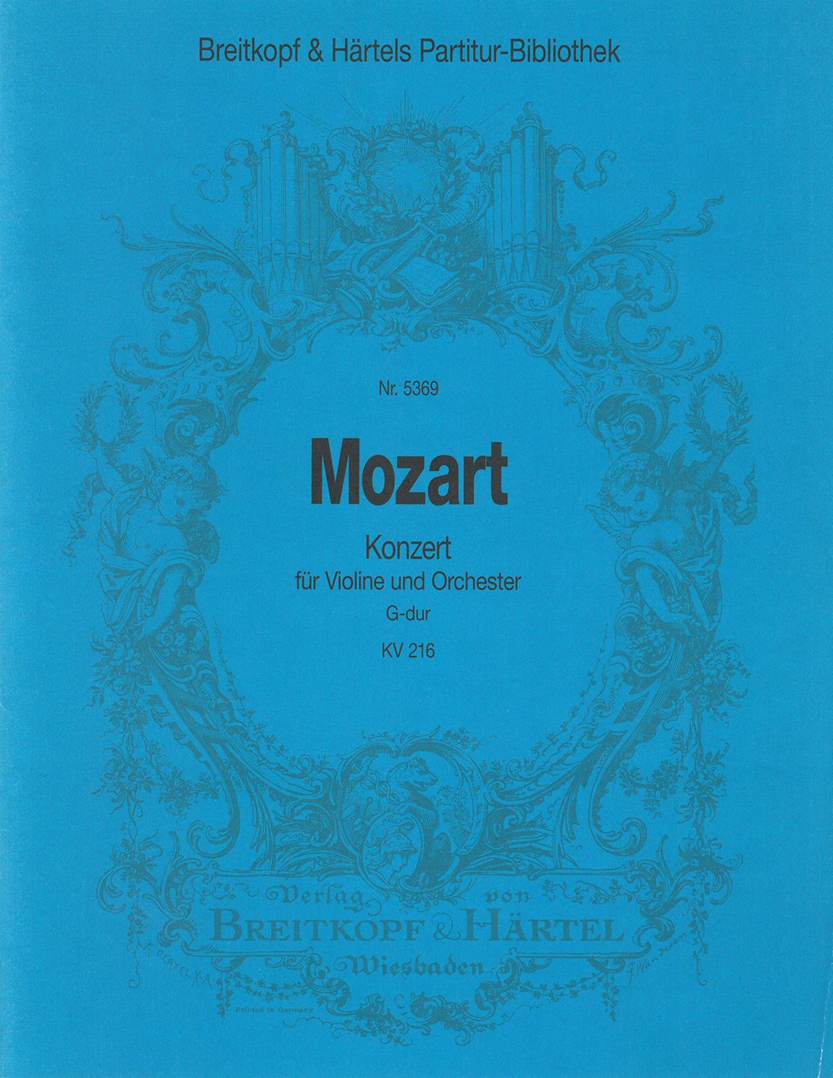 Mozart: Violin Concerto No. 3 in G Major, K. 216