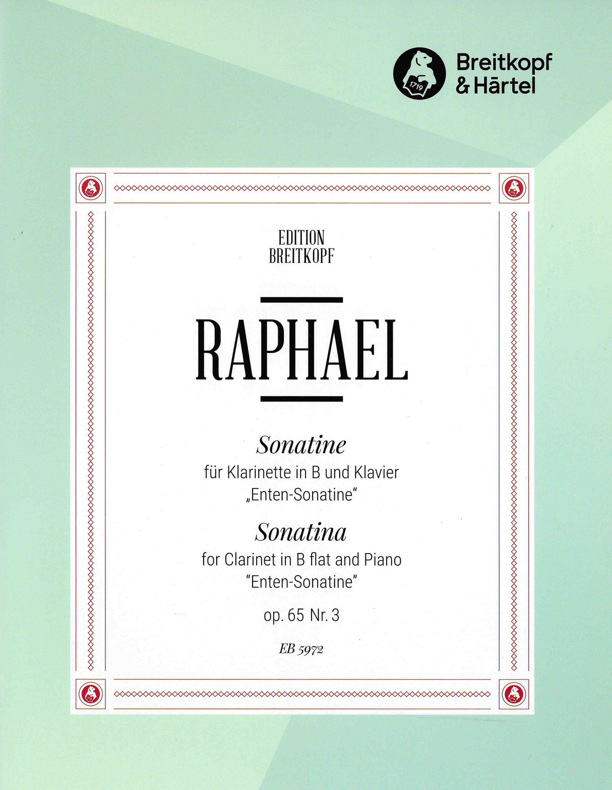 Raphael: Sonatina, Op. 65, No. 3
