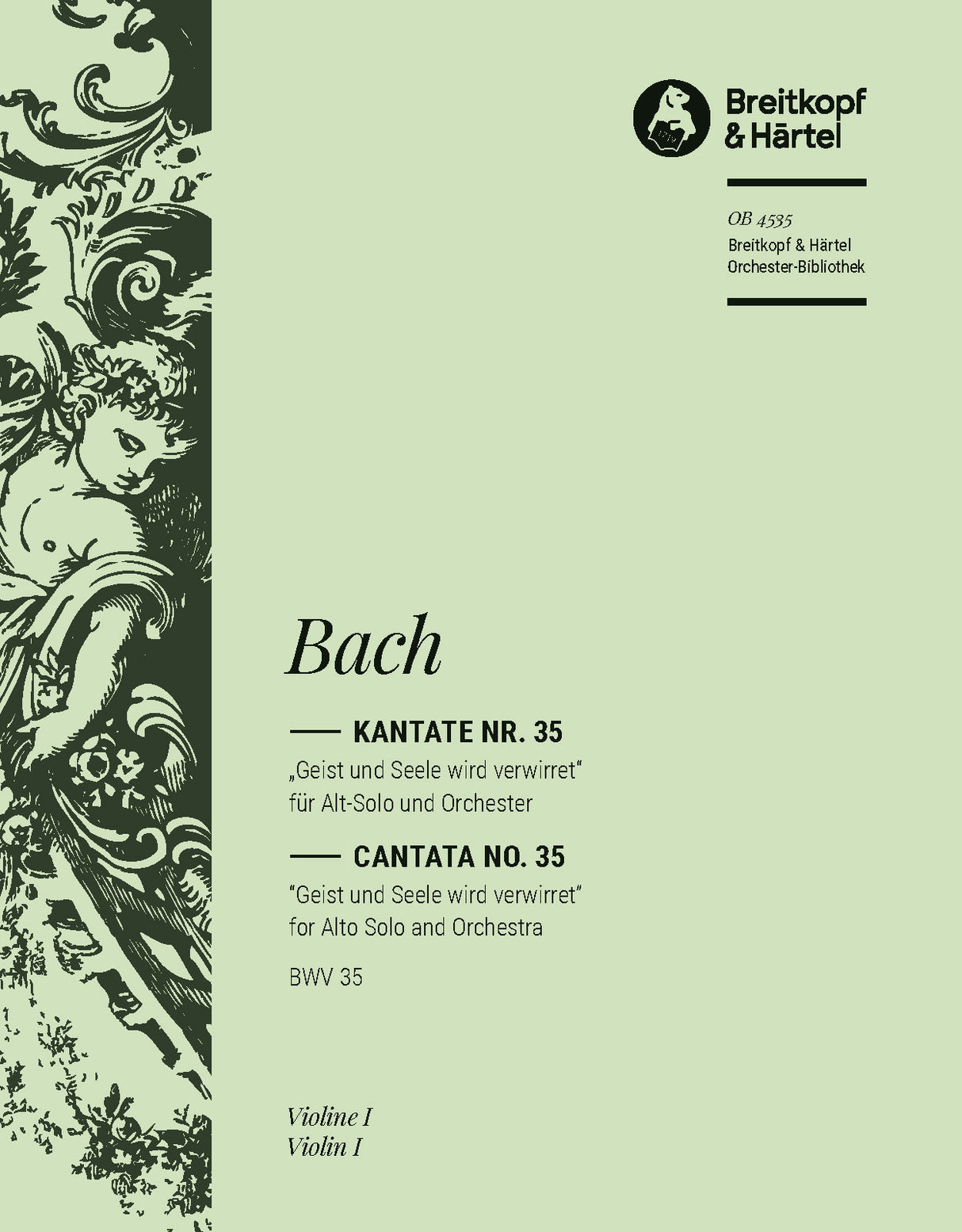 Bach: Geist and Seele wird verwirret, BWV 35
