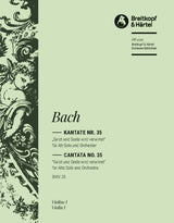 Bach: Geist and Seele wird verwirret, BWV 35