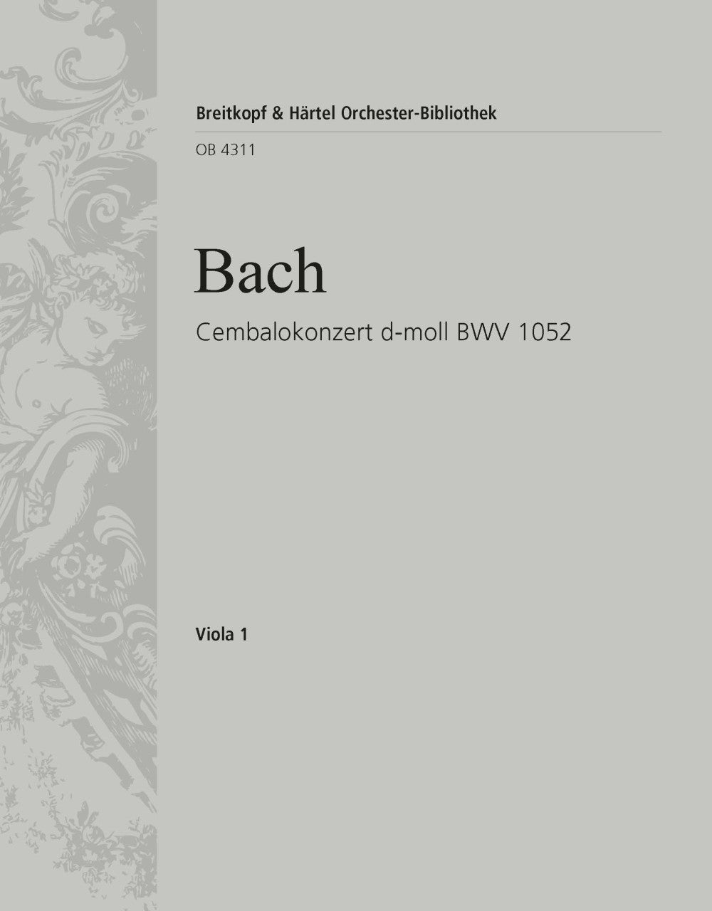 Bach: Harpsichord Concerto No. 1 in D Minor, BWV 1052