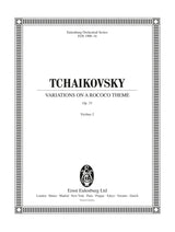 Tchaikovsky: Variations on a Rococo Theme, Op. 33