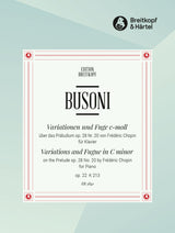 Busoni: Variations and Fugue, BV 213, Op. 22