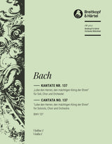Bach: Lobe den Herren, den mächtigen König der Ehren, BWV 137
