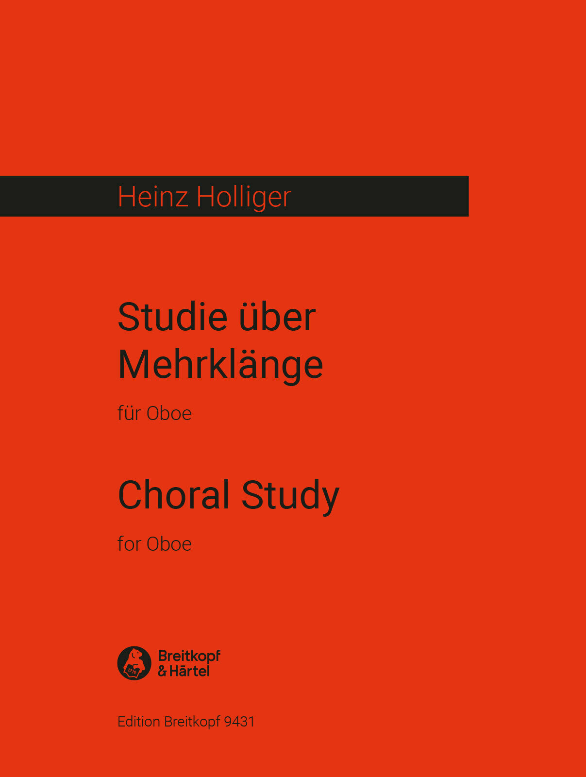 Holliger: Studie über Mehrklänge