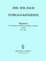 Bach: Harpsichord Concerto in G Minor, BWV 1058