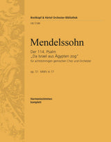 Mendelssohn: Psalm 114 - "Da Israel aus Ägypten zog", MWV A 17, Op. 51