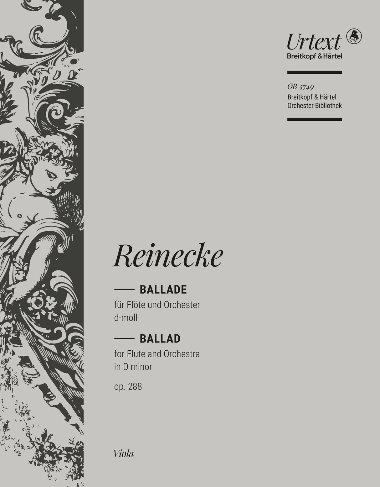 Reinecke: Ballad in D Minor, Op. 288