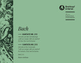 Bach: Lasst uns sorgen, lasst uns wachen, BWV 213
