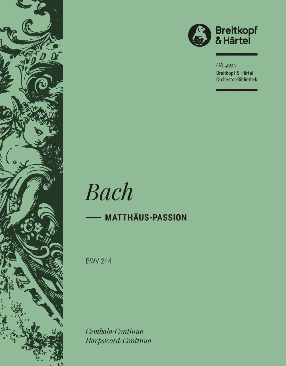 Bach: St. Matthew Passion, BWV 244 – Breitkopf US