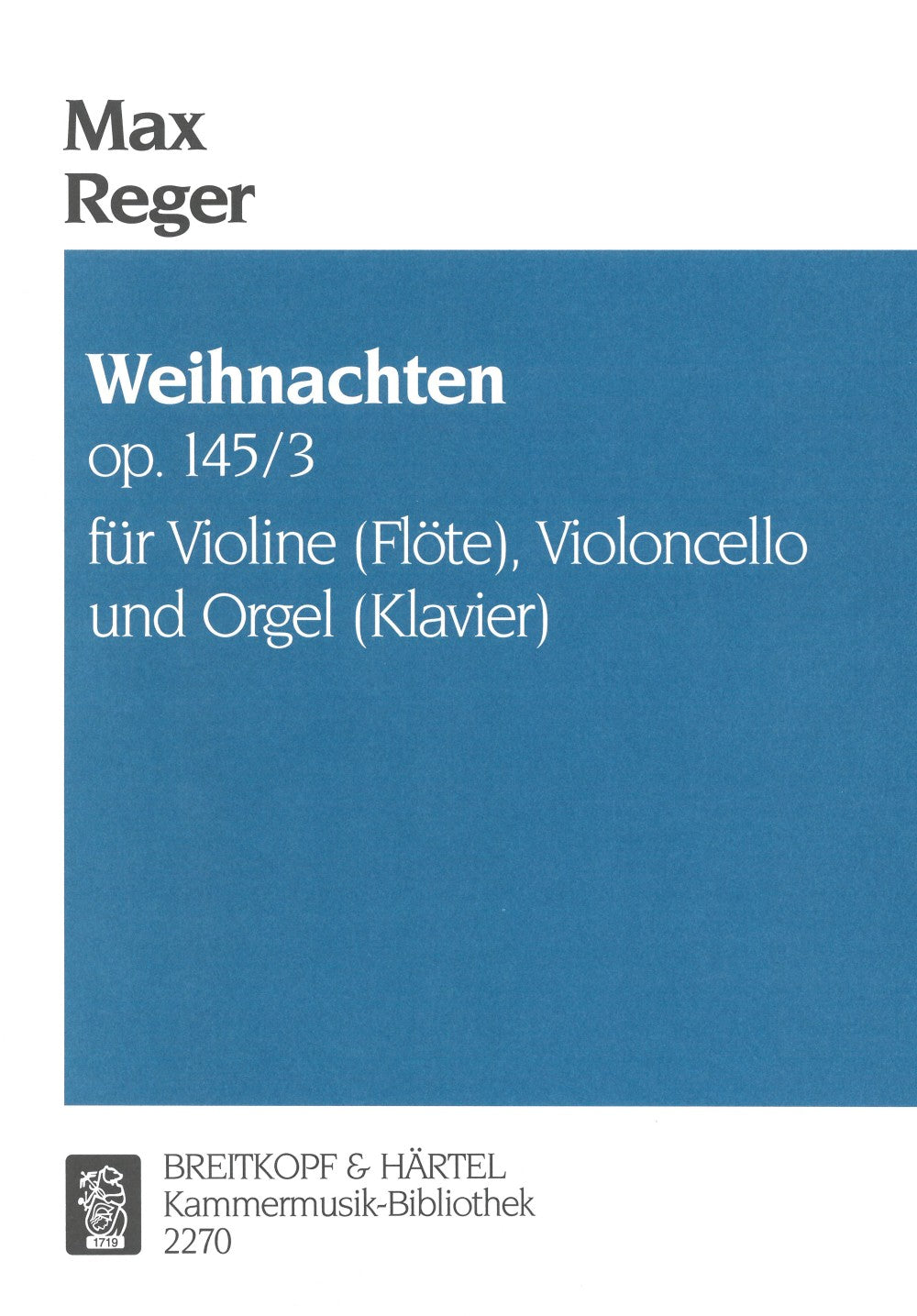 Max Reger – Breitkopf US