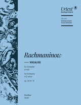 Rachmaninoff: Vocalise, Op. 34, No. 14 (arr. for violin & orchestra)