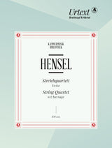 Hensel: String Quartet in E-flat Major
