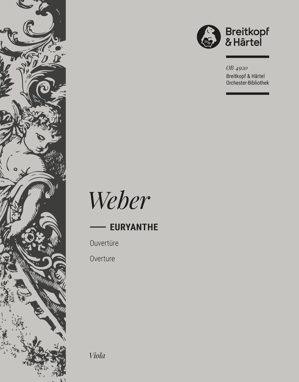 Weber: Overture to Euryanthe