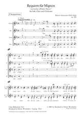 Schumann: Requiem for Mignon, Op. 98b