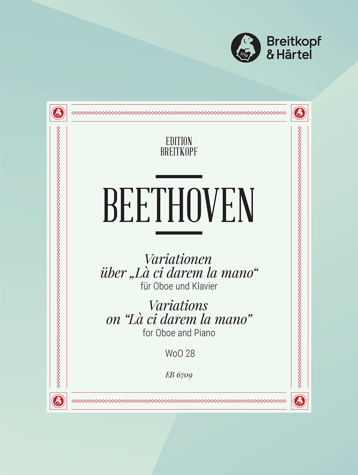 Beethoven: Variations on "Là ci darem la mano", WoO 28 (arr. for oboe & piano)