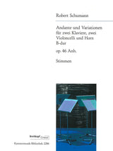 Schumann: Andante and Variations, WoO 10