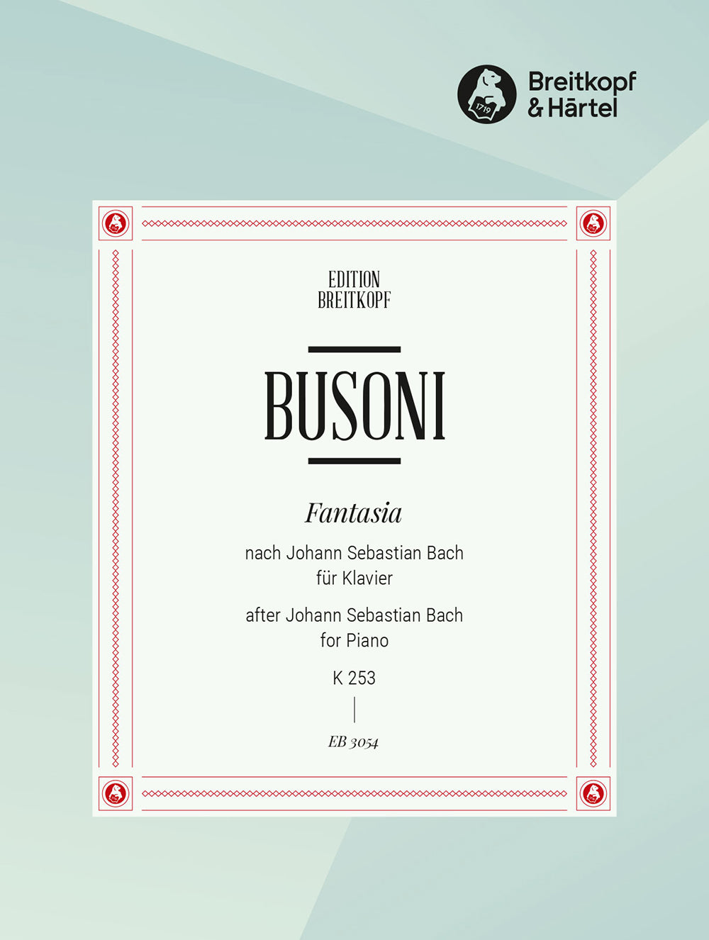 Busoni: Fantasia after J.S. Bach, K. 253