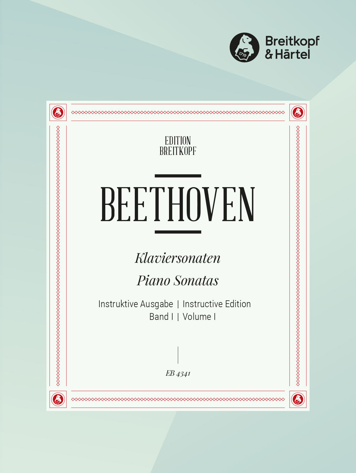 1-15)　Volume　Piano　Complete　Breitkopf　Sonatas　–　(Nos.　Beethoven:　US