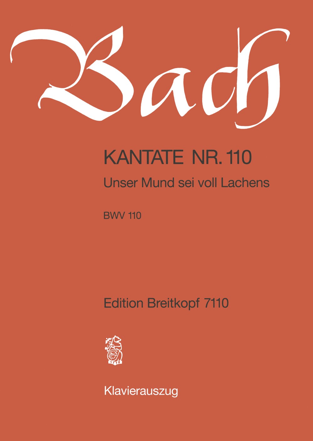 Bach: Unser Mund sei voll Lachens, BWV 110 - Cantata for Christmas Day