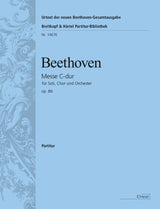 Beethoven: Mass in C Major, Op. 86