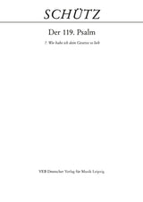 Schütz: Der Schwanengesang, SWV 482-494