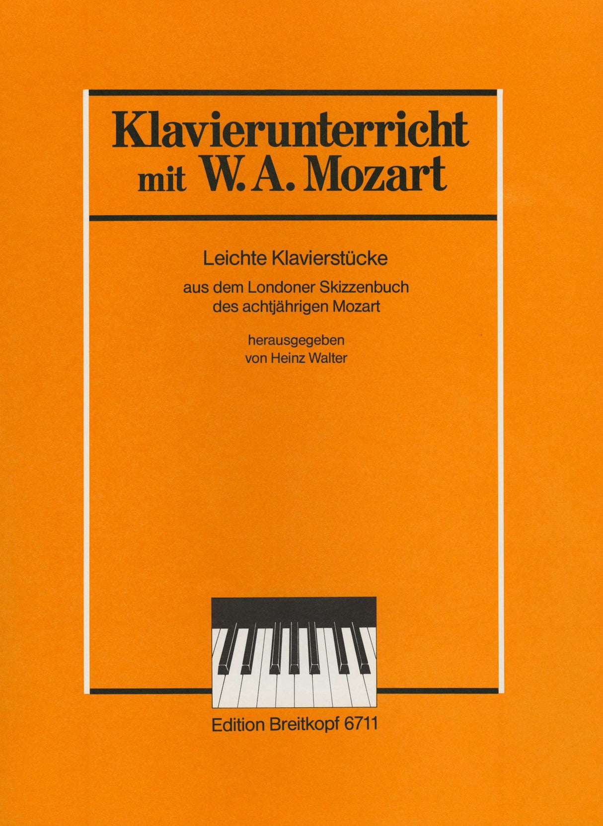 Mozart: Easy Piano Pieces